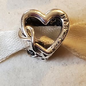 Pandora Love You Mom Infinity Charm